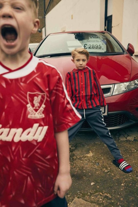 Kids premier leauge retro football kits