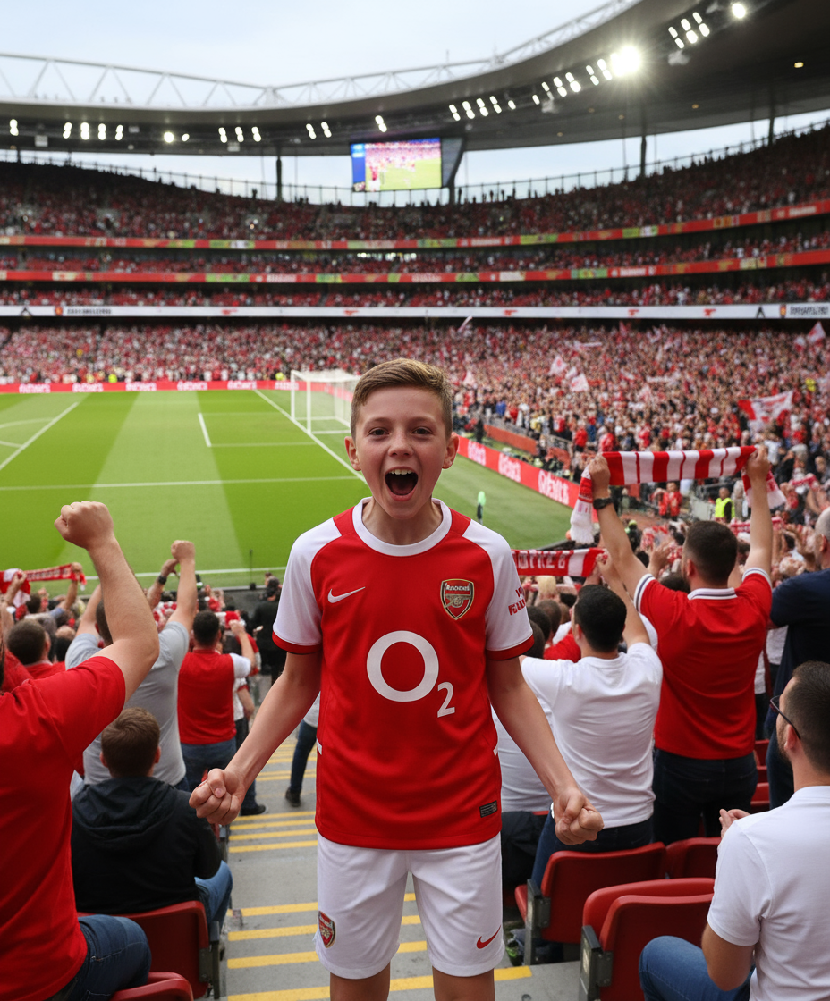 Childrens Arsenal Invincibles kit , Kids Arsenal Henry soccer kit