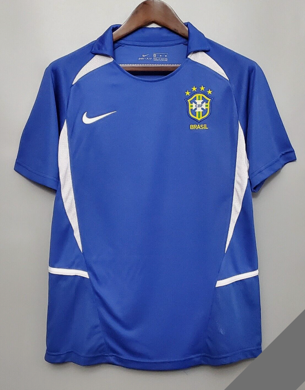Brazil 2004 Away Shirt | Retro brazil shirt as Worn by Ronaldo & Ronaldinho
