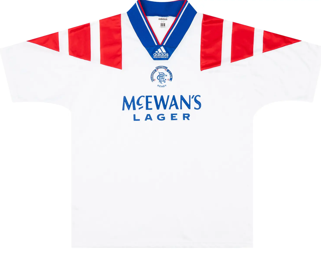 Vintage Glasgow Rangers 1990-92 Away shirt | Rangers fan gift