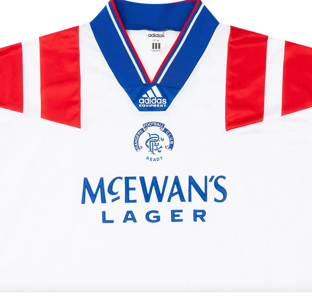 Vintage Glasgow Rangers 1990-92 Away shirt | Rangers fan gift
