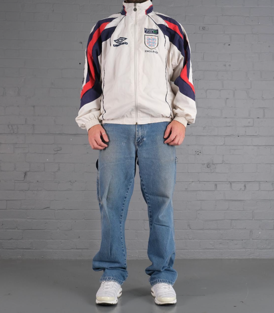 England 1998 national track Jacket -This is England 90's