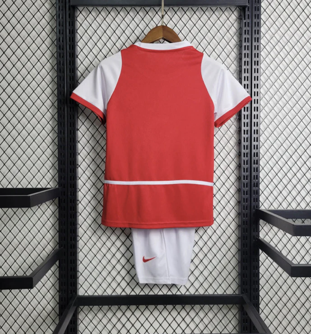 Childrens Arsenal Invincibles Retro football kit 2003/04 Arsenal | Iconic Jersey with Customization