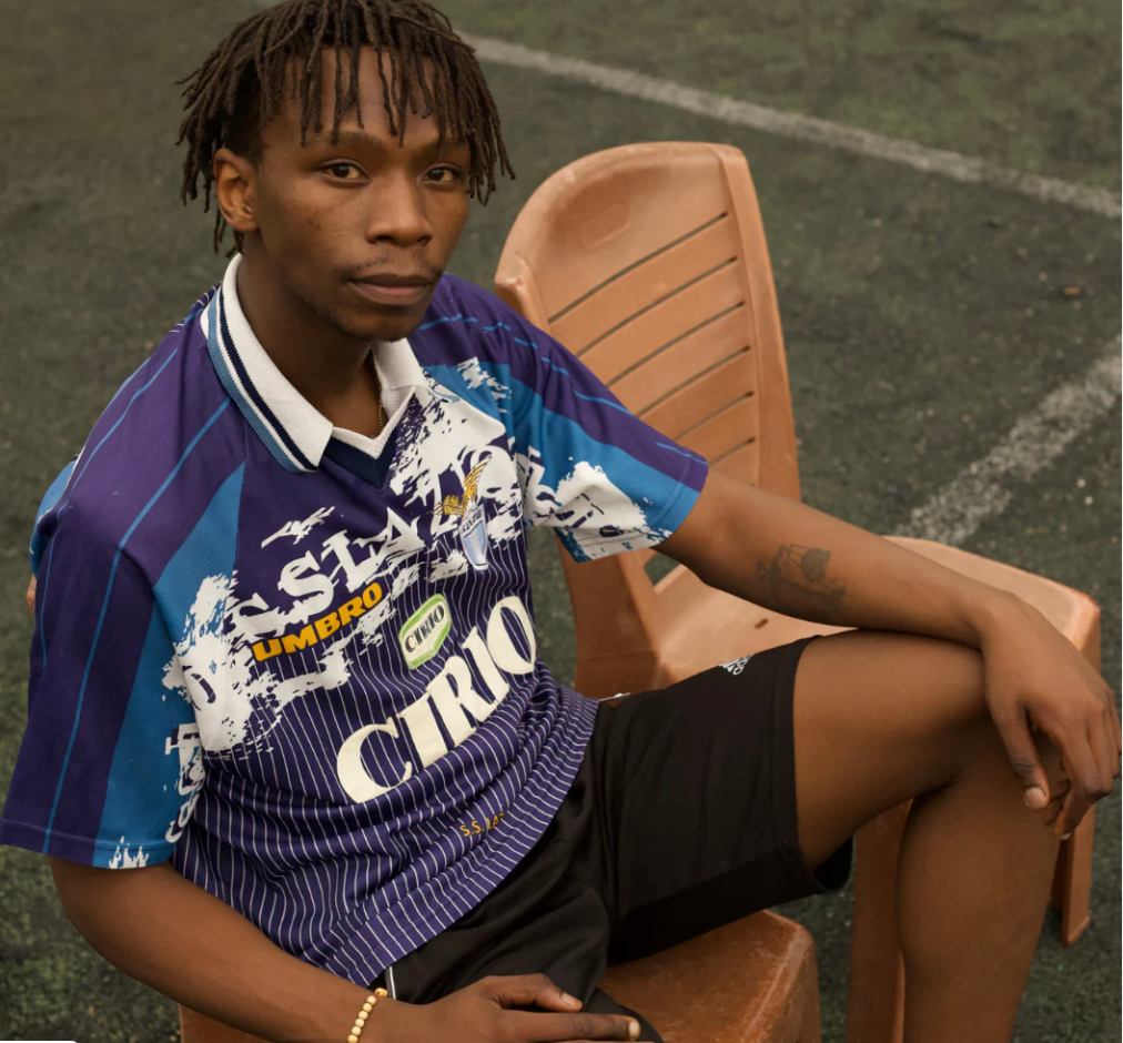 Lazio 1996-97 Away Shirt | Cirio Sponsor | Retro Italia Football Jerse