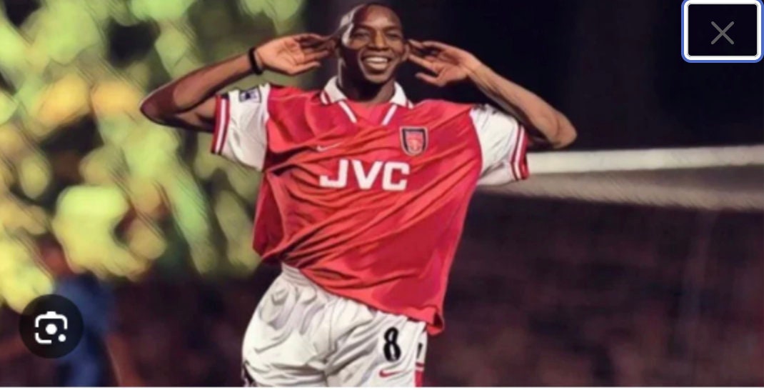 Vintage Arsenal 1997 home jersey rare JVC sponsor logo
