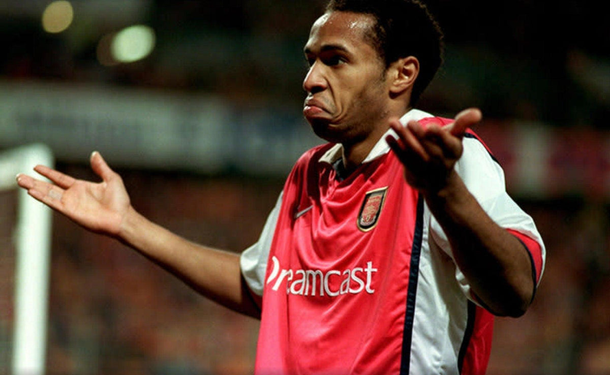 Arsenal Sega Dreamcast retro 1999 home shirt