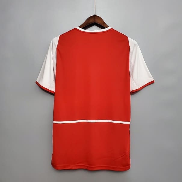 Arsenal 2003-2004 Invincibles shirt home jersey o2 sponsor logo