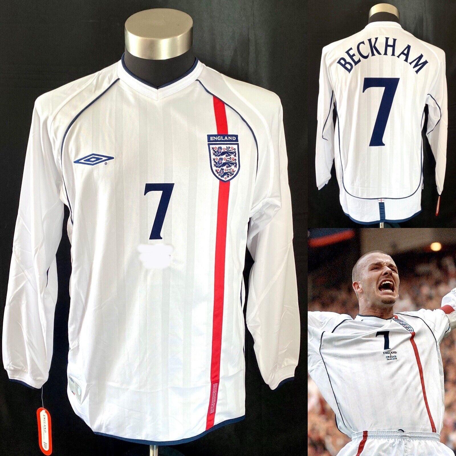 England V Greece famous world cup home jersey - Long sleeve