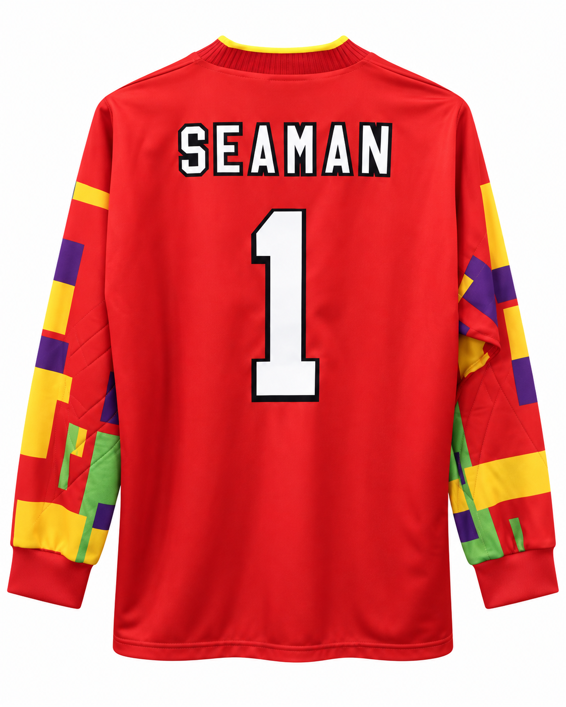 England Goalkeeper skittles jersey 1996 | Iconic skittles Retro Keeper Jersey from Euro '96
