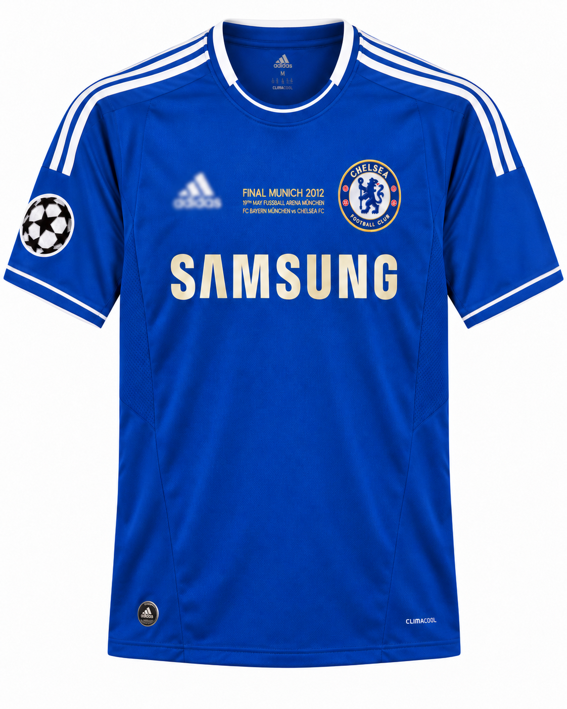 Chelsea 2012 UCL Final Edition Shirt – Drogba Champions League Jersey