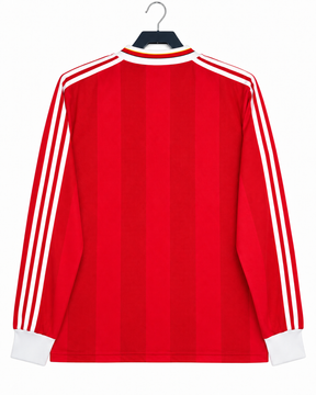 Liverpool 1995/96 Long Sleeve Home Shirt – Retro Carlsberg Football Jersey