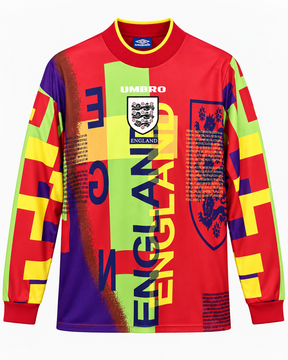 England Goalkeeper skittles jersey 1996 | Iconic skittles Retro Keeper Jersey from Euro '96