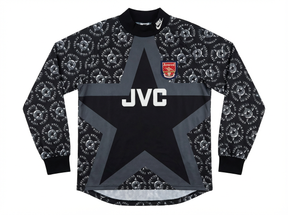 1994/95 Arsenal Goalkeeper Shirt – Arsenal JVC – Rare Retro GK Jersey – Perfect Gift for Arsenal Fan