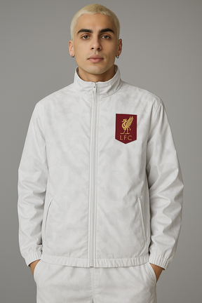 Liverpool FC retro style track Jacket - Vintage 90s-Inspired reversible Liverpool fans classic