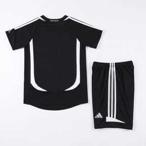 Real Madrid retro kids away kit, David Beckham Real Madrid kids football kit