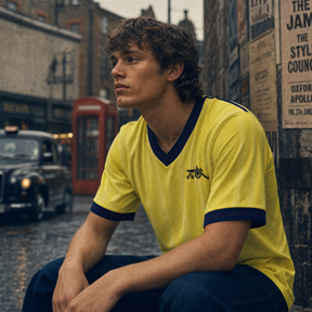 Rare Vintage Arsenal 1988-91 Away Shirt | Iconic Yellow & Navy Retro Football Kit | Anfield 89 Title Jersey