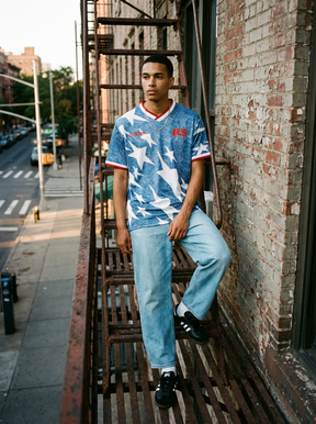 USA retro 1994 stars & stripes away jersey , Customisable USA world cup soccer shirt