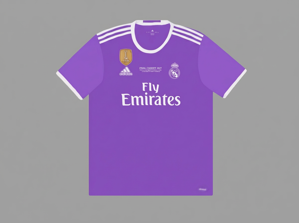 Ronaldo CR7 Real Madrid 16-17 Purple real madrid Galacticos jersey