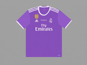 Ronaldo CR7 Real Madrid 16-17 Purple real madrid Galacticos jersey