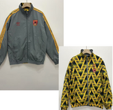Arsenal 90's Retro Reversible Bruised Banana Jacket – Iconic 90s Style | Perfect Gift for Gunners Fans