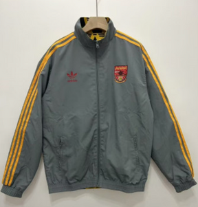 Arsenal 90's Retro Reversible Bruised Banana Jacket – Iconic 90s Style | Perfect Gift for Gunners Fans