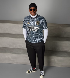 Ian Wright limited edition Arsenal soccer jersey 