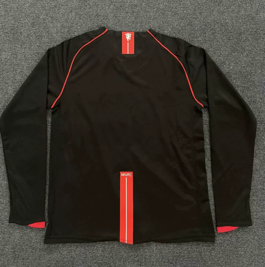 Manchester United 2008-09 long sleeve Home Shirt – UTD Ronaldo long sleeve AIG shirt