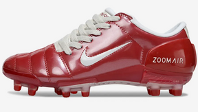 Cherry Red T90 Retro Football Boots | Classic 2000s Zoom Air Style FG Boots