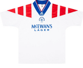 Vintage Glasgow Rangers 1990-92 Away shirt | Rangers fan gift