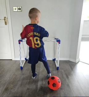 Kids Barcelona Home Kit 2023/24 – Kids Lamine Yamal #19 Shirt, Shorts & Socks | Custom Name & Number Option