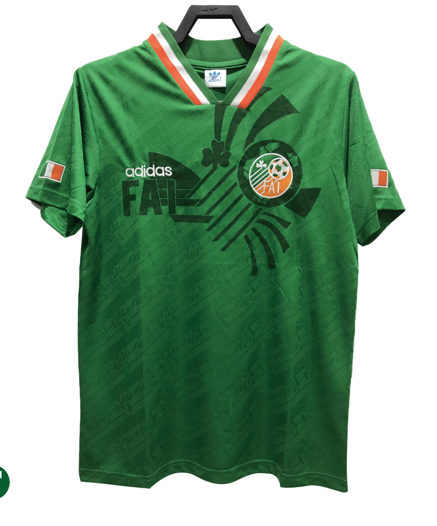 1994 Ireland Home Retro football Jersey | Iconic Opel Shirt | Vintage World Cup USA '94 Tribute