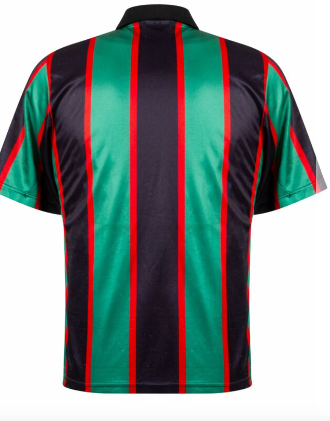Aston Villa 1993-95 Müller Away Retro Kit | Classic Green & Black Striped Jersey