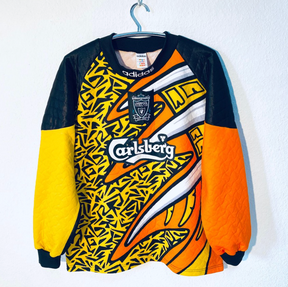 Rare Liverpool 1996 Crazy Quilt Goalkeeper jersey  | Liverpool Fan gift for dad , brother , son
