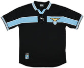 Lazio 1998-99 Away Shirt | UEFA Cup Winners’ Cup Final Season | Mancini Retro Jersey – Customisable