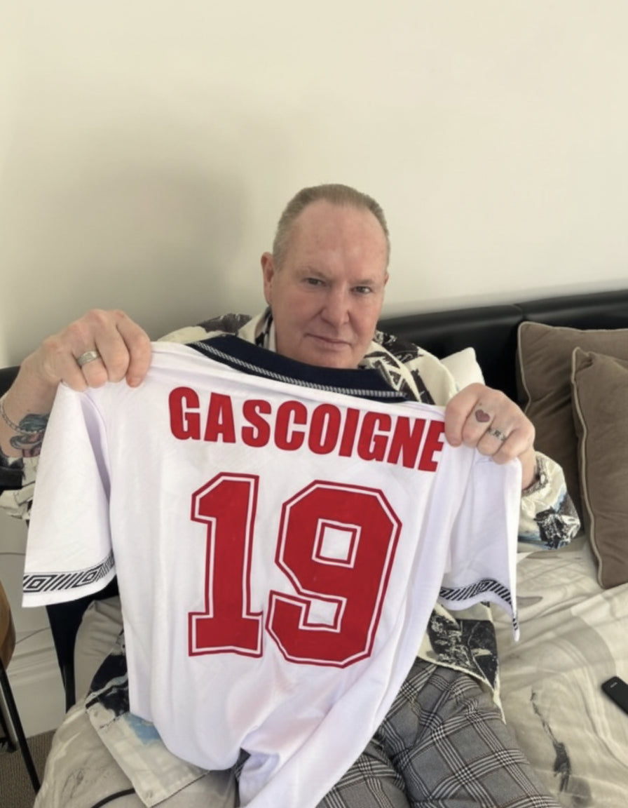 England 1990 Retro Home Shirt – Iconic Gazza Tears Italia ’90  | Vintage World Cup Football Jersey