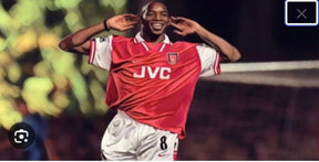 Vintage Arsenal 1997 home jersey rare JVC sponsor logo