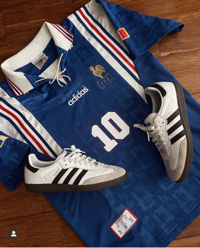 Vintage France Euro 96 Home Shirt | Zidane 10 | France world cup 1996 Les Bleus Retro Jersey